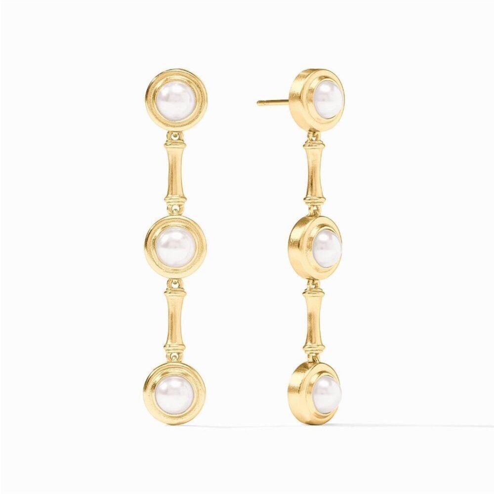 NWOT Julie Vos Bamboo Statement Earring